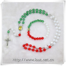 Rosary Chain Necklace, Necklace Sets, Religious Rosaries (IO-crs009)